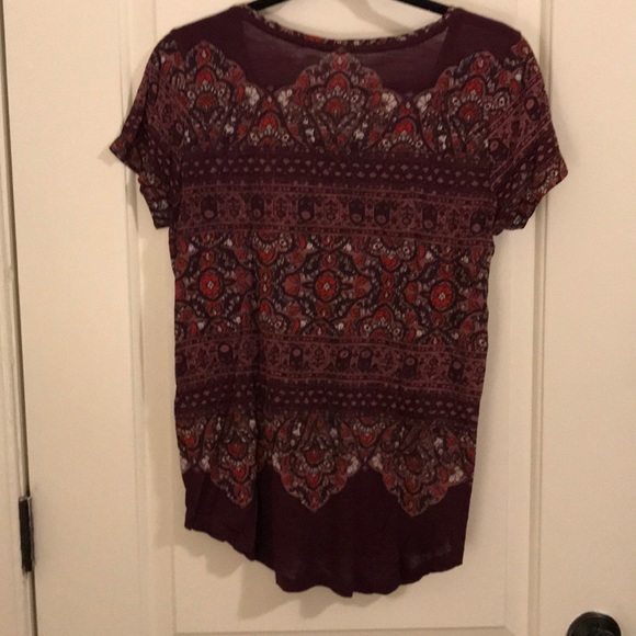 Lucky Brand Ornate Border Tee - Picture 3 of 4